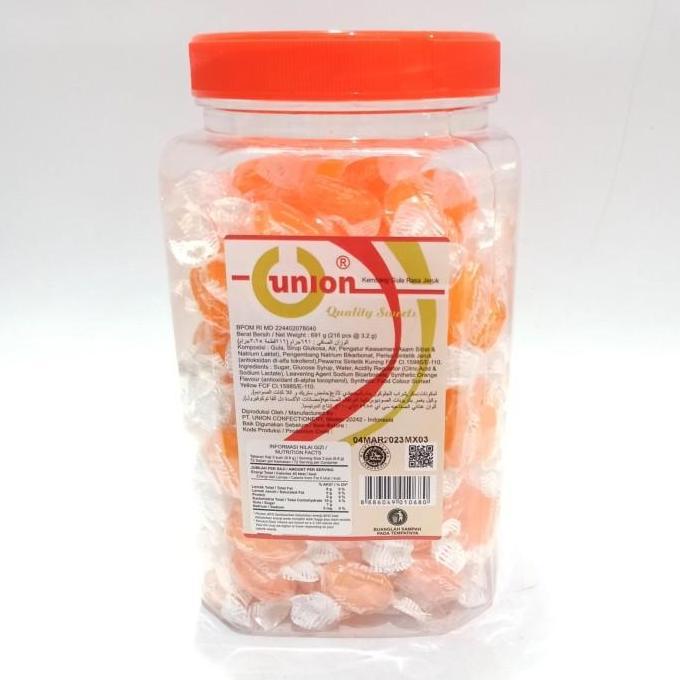 ready Permen Jadul Rasa Jeruk Toples 690g