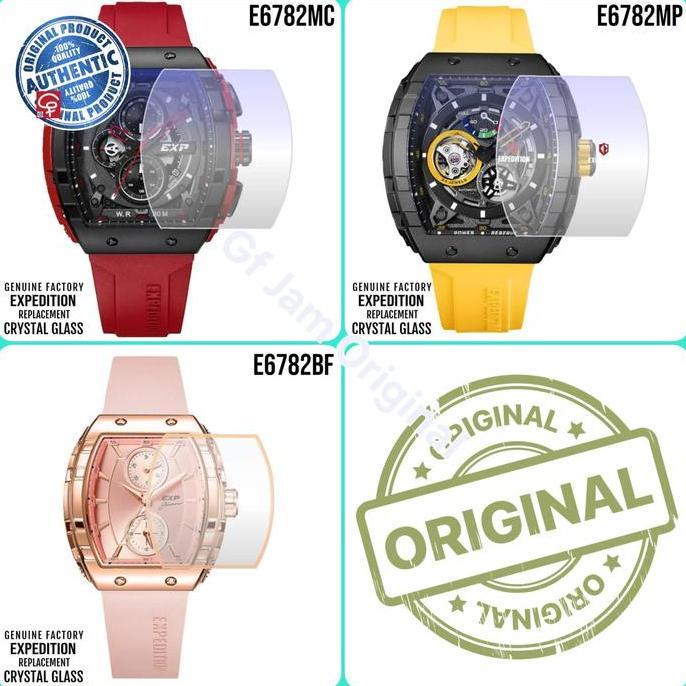 KACA JAM TANGAN EXPEDITION E6782 E6782 ORIGINAL 100% SPARE PART