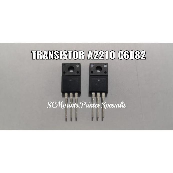 IC Transistor A2210 + C6082 Mainboard Epson 1390 T1100 L1300 L1800
