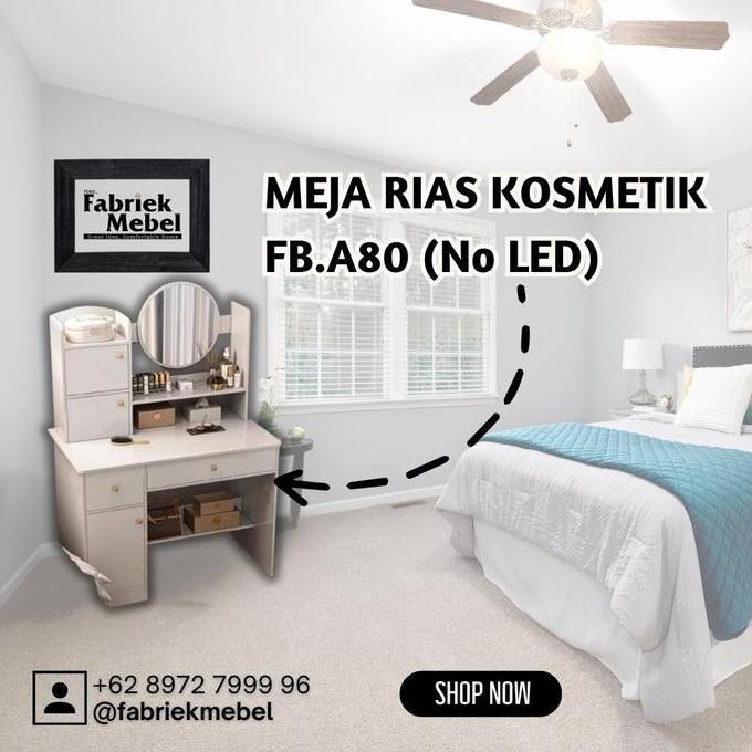 Lemari Rias / Meja Rias / Kosmetik / Twalet