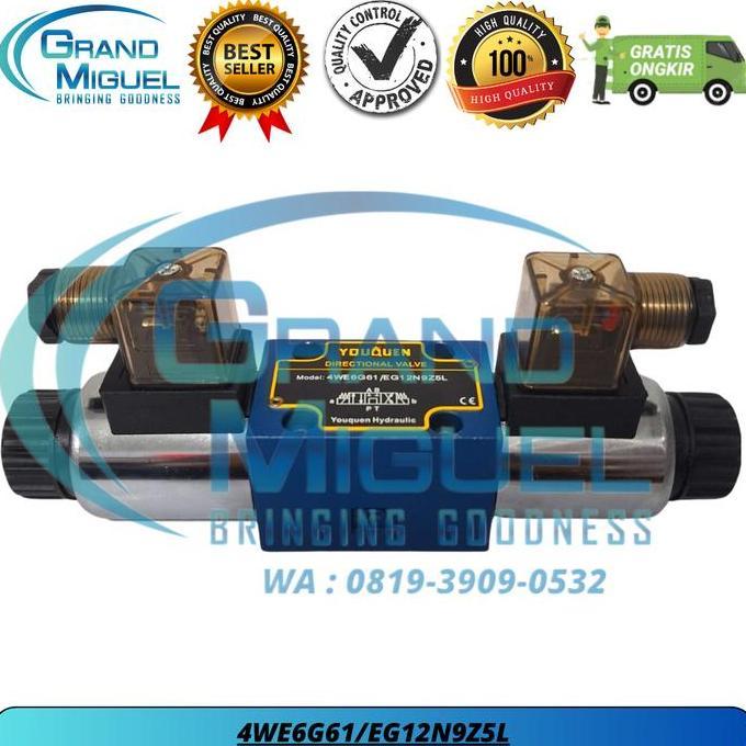 Control Valve Solenoid Valve Selonoid Valve 4WE6G61 / 4WE6G / 4WE6G61 12 Volt / 4WE6G 12 Volt / 4WE6