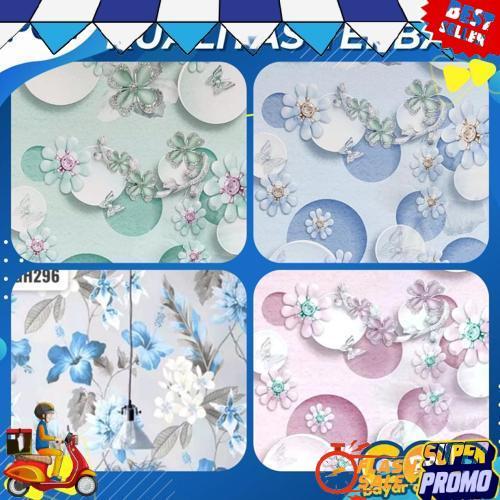 GROSIR Wallpaper Dinding Hijau Wallpaper Dinding Kamar Tidur Wallpaper Ruang Tamu Tema Hijau Wallpap