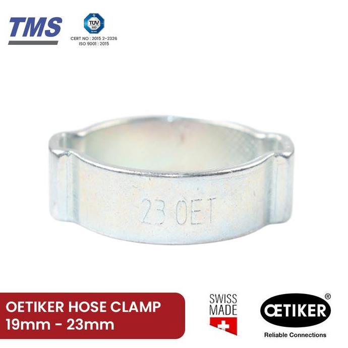 EXAMINER Klem Selang Oetiker Hose Clamp 2 Ear  19mm - 23mm ORIGINAL