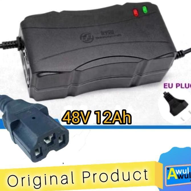 NORTON Charger Baterai SLA 48V 12Ah Sepeda Listrik Uwinfly Df5 Df7 romeo rf5