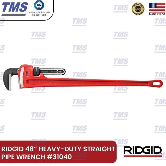 EXAMINER Kunci Pipa Ridgid Pipe Wrench 48" #31040 Original