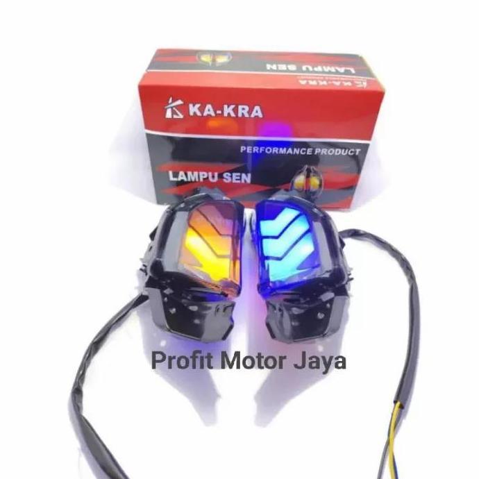 DAIKAKU Sen Depan Nmax 155 New Lampu Sen Nmax New 2020 Ka-Kra LED Running