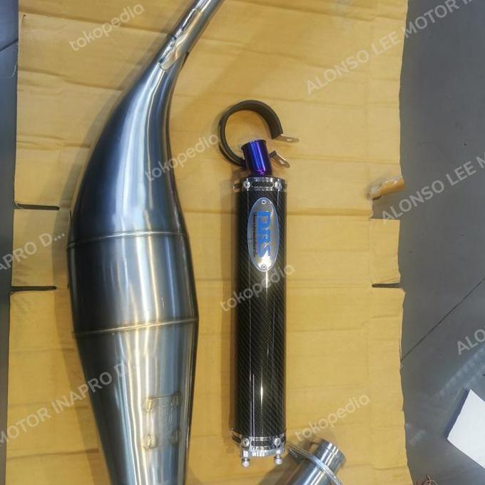 DIREWOLF knalpot ninja r 150 dbs ss big vol silencer carbon titan chamber ori