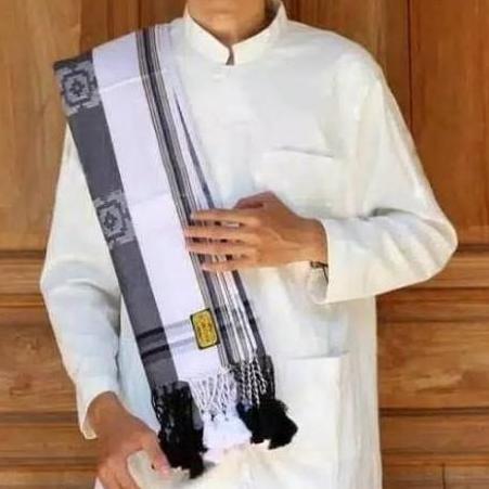 Sorban Subaiyah Doby Zebra Hitam Putih Rida Habib Surban Habib