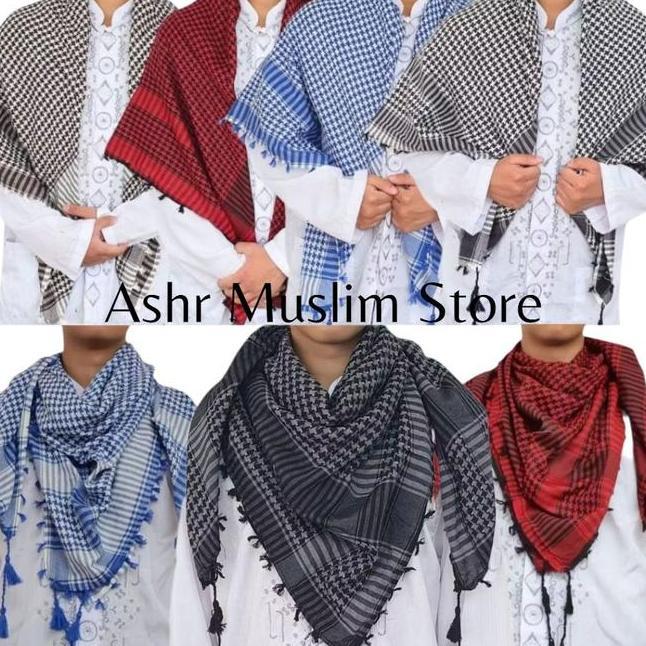 Sorban Arab Segi Empat Sorban Palestina Sorban Imamah