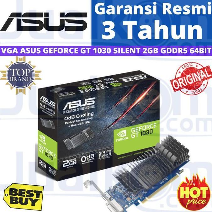 Special Promo Vga Asus Geforce Gt1030 Silent 2Gb Gddr5 Gt 1030 Nvidia Resmi