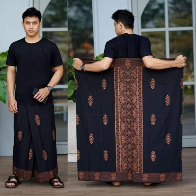 Sarung Pria Lebaran Tebal Dewasa Alat Ibadah Serbaguna Anti Kus