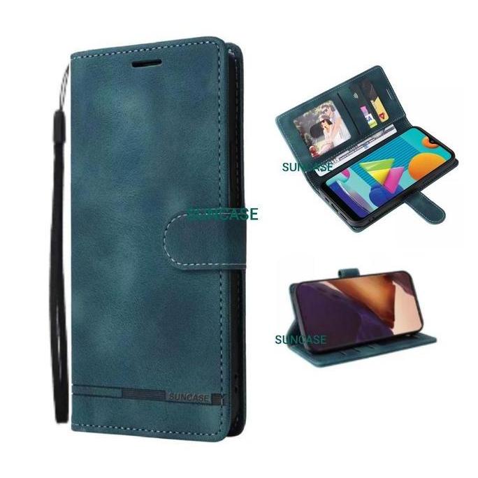 Case Samsung A11 M11 Model Flip Buka Tutup Casing Standing Ada Tempat Foto Dan Kartu Juga Tali Hp