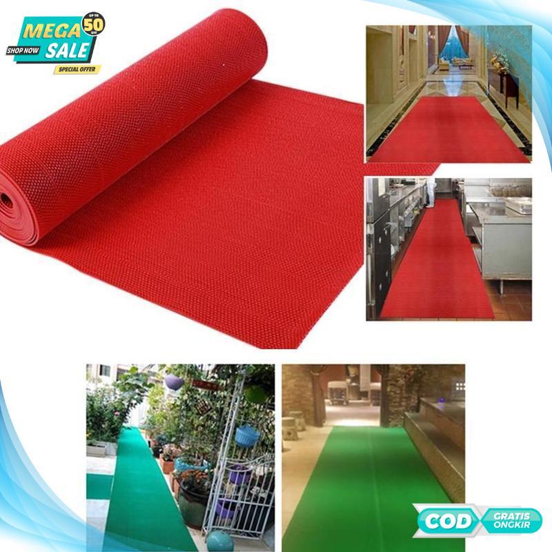 Terbaik Keset Anti Slip /Karpet pvc / Alas Kamar Mandi Anti Slip / Karpet Kamar Mandi / Keset Kamar 