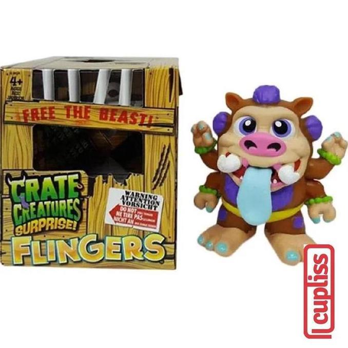 Flingers Crate Creatures  Surprise Original - Snort Hog