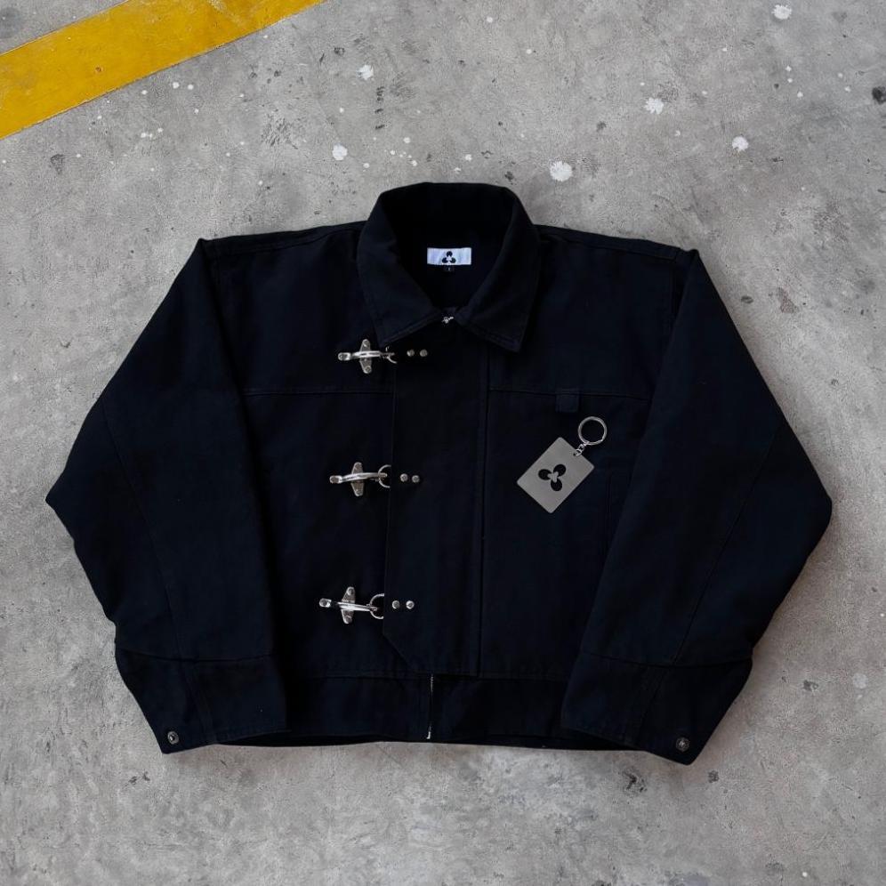 Aether 001 | Fireman Clasp Jacket 14 Oz Canvas