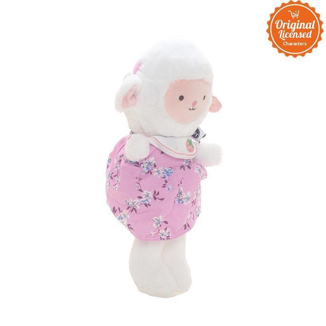 Boneka Floopy Domba With Dress Pink 35 Cm