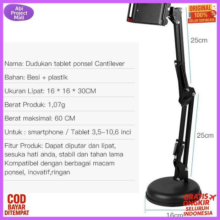 Kekinian Stand Holder Hp Meja Broadcast Streaming Youtube Tiktok Vlogger Multifungsi Bracket S77 Sta