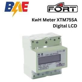 KwH Meter XTM75SA Digital LCD merk FORT
