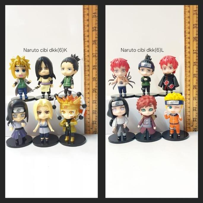 figure set 6 naruto kakashi gaara itachi tsunade Orochimaru