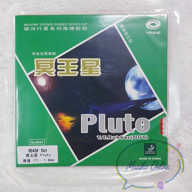 BEBAS ONGKIR - Yinhe Pluto ~ Karet Bintik Bet Pingpong Yinhe Pluto