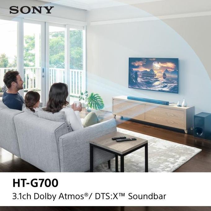 Sony 3.1ch Home Theatre Dolby Atmos/ DTS:X Soundbar HT-G700