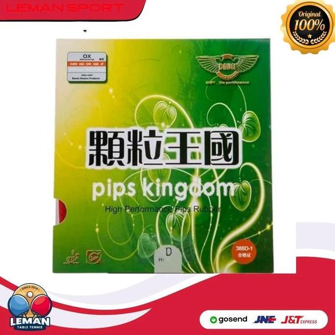 TERMURAH - Karet Bintik panjang Legal Dawei D-1 OX / Tanpa Sponge / Karet Bintik Pingpong Tenis Meja