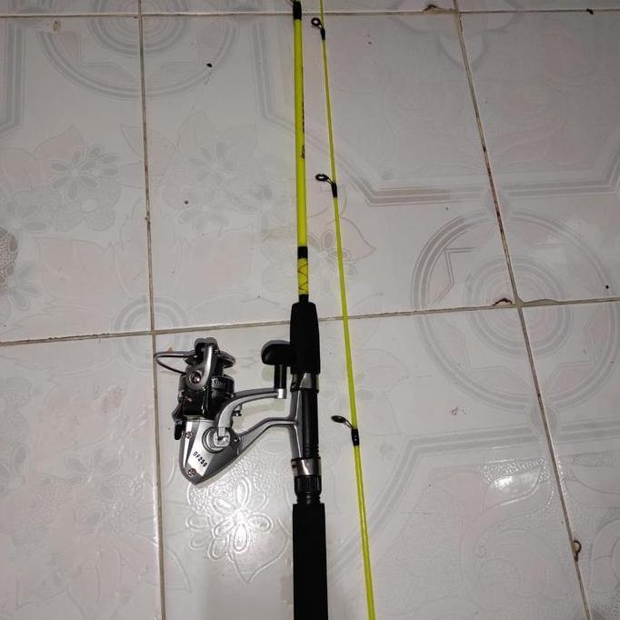 pancing kolam joran 150cm reel besi