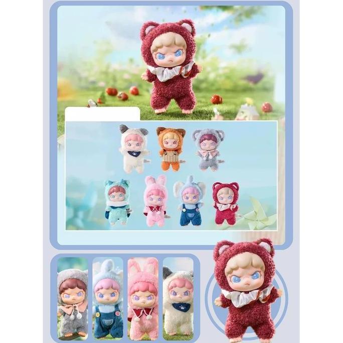 Heyciao TNT Space Dora Animals Series Vynil Plush Doll Keychain Bag Charm