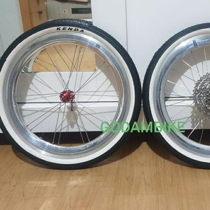 Pelek Velg Rim Sepeda Lipat Mini Ukuran 20 Inch 406 Alexmoulton Minion Kualitas Terbaik Harga Termur