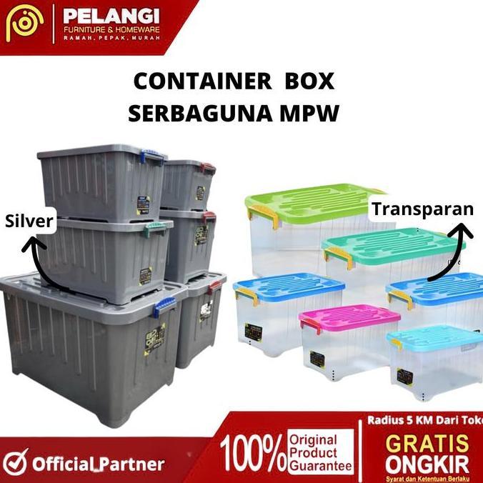 (PENGIRIMAN AREA SOLORAYA INSTAN) Container Box Serbaguna | Bbox  Serbaguna | Kotak Serbaguna | Cont