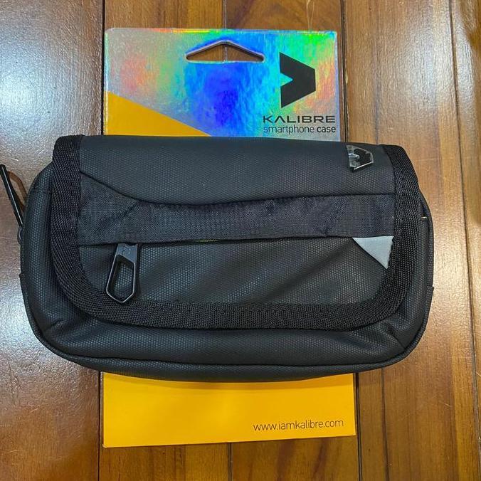 BEBAS ONGKIR - Tas Hp Pinggang Landscape Kalibre 928045 Phone Case Horizontal - Black