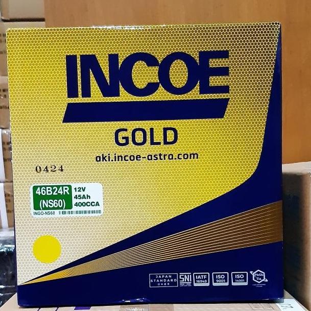 Aki Mobil Suzuki Ertiga NS60L Incoe Aki Basah