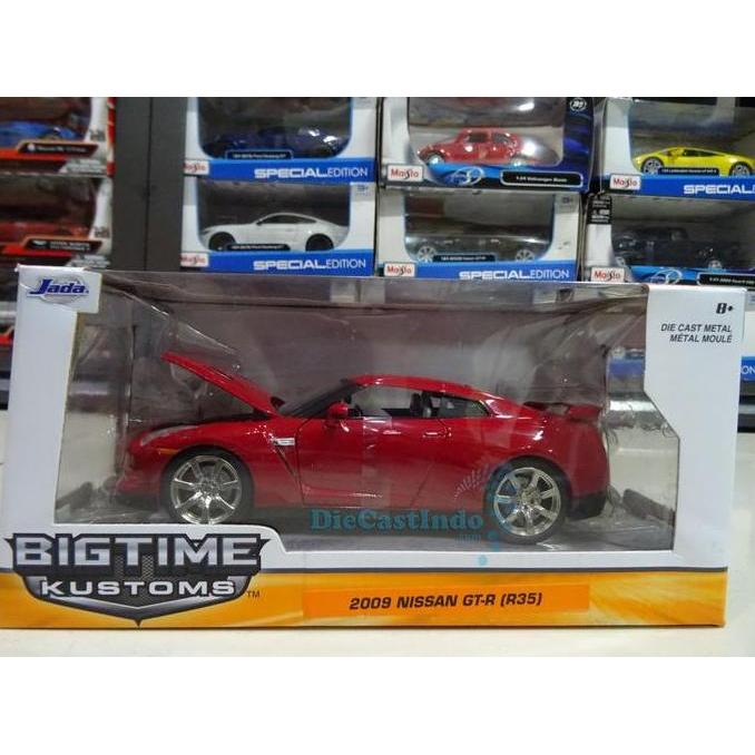 Jada - Nissan GTR R-35, Red - Skala 1:24