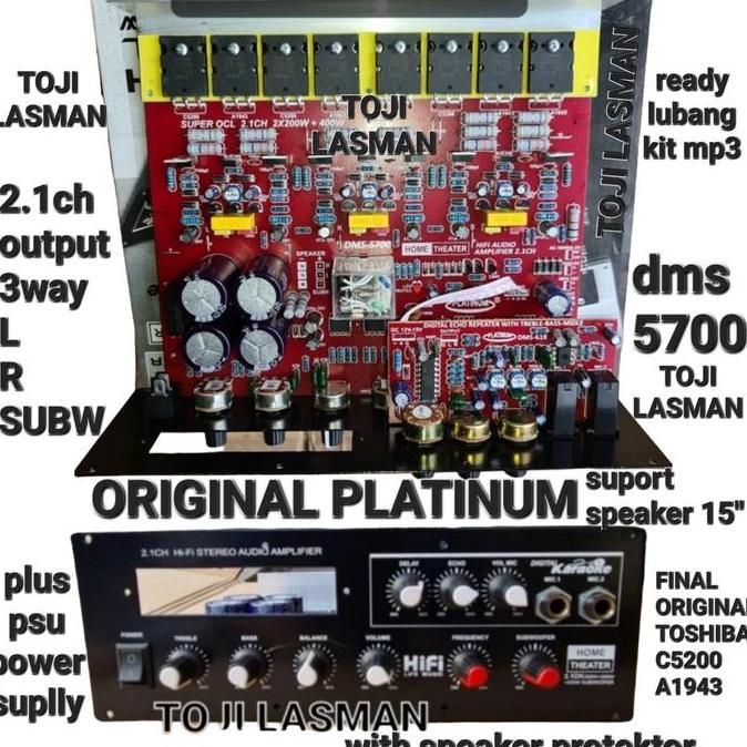 TERBARU - dms 5700 dms5700 2 1 2.1ch 4.1 ch hi fi audio subwoofer platinum 5500 home theather 2.1 ch