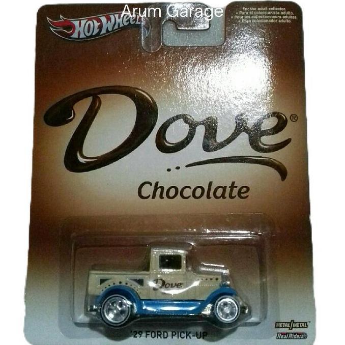 Hot Wheels 29 Ford Pickup. Card Dove Chocolate Series 2013. Ban Karet.