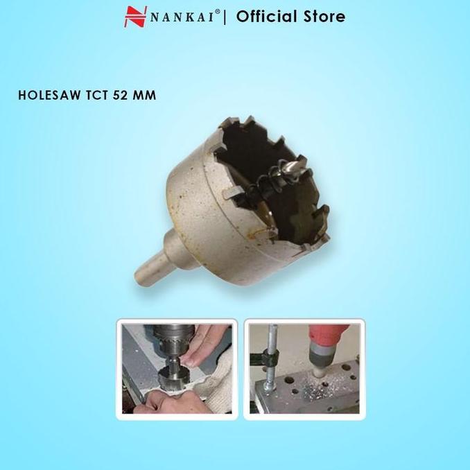 Nankai Mata Bor Holesaw Baja TCT 52 mm