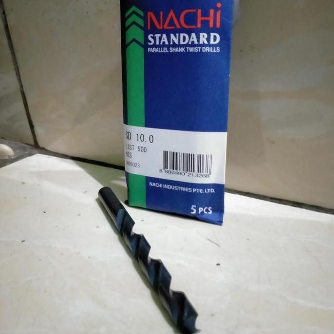 Mata bor nachi 10mm bor besi nachi 10 mm