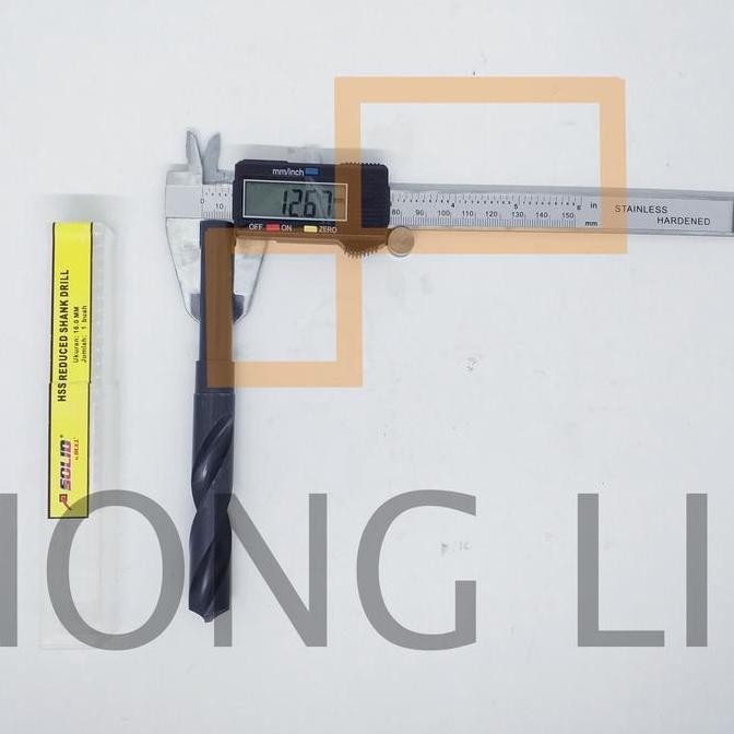 Solid Mata Bor Tangan Besi AS Kurus 16mm