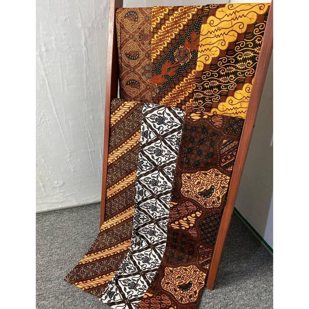 Selendang Kebaya Batik Katun Syal Batik Selendang Wisuda