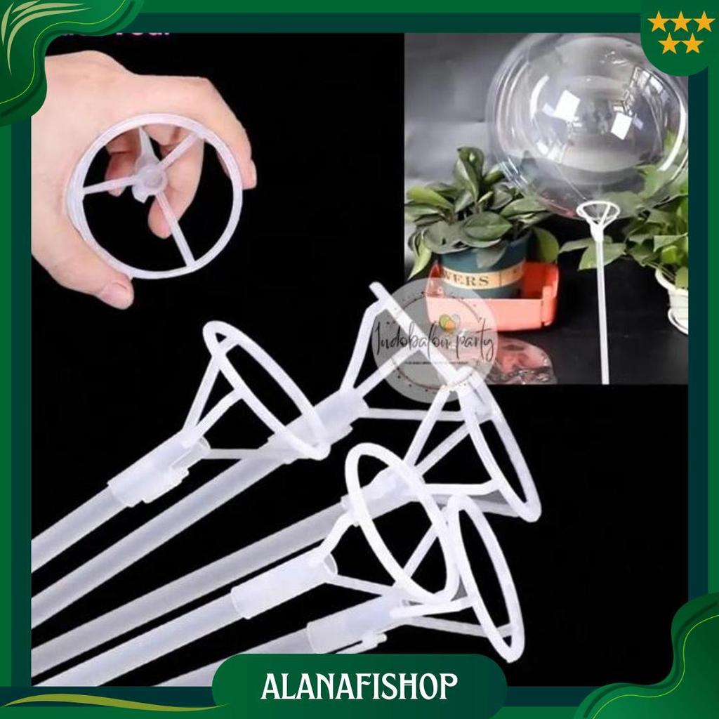 Stick And Cup Bening Balon Pvc / Stik Cup Balon Pvc Bening Besar Ibp Ori