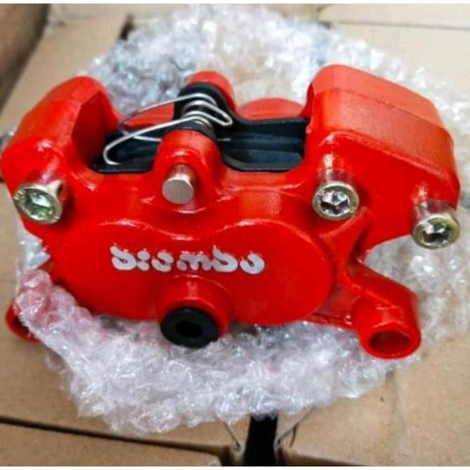 Kaliper Kepala Babi Rem Cakram 4 piston Brembo Mini Universal KUN