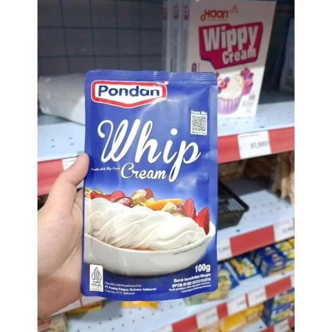 [ 100 GRAM ] PONDAN WHIP CREAM 100 GRAM PONDAN WHIPPING CREAM 100 GRAM