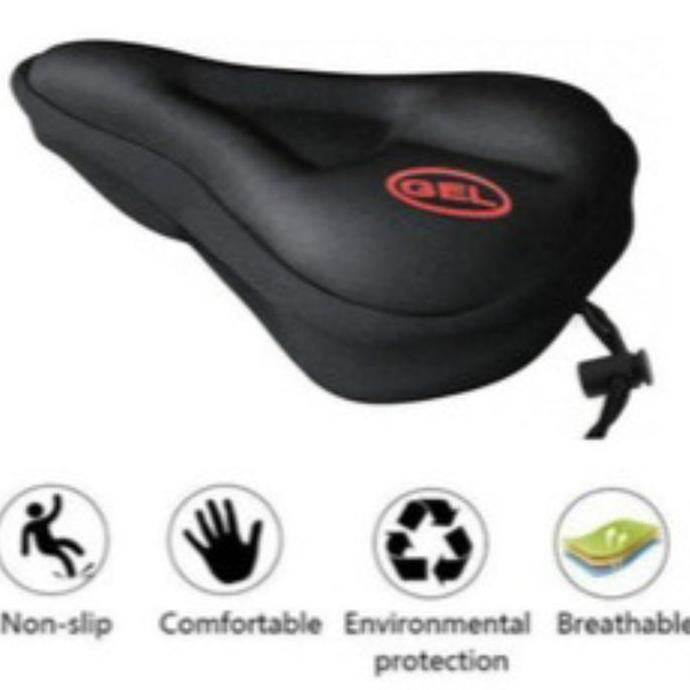 Promo cover saddle sepeda sarung jok sepeda caver sadel sarung sadel COD