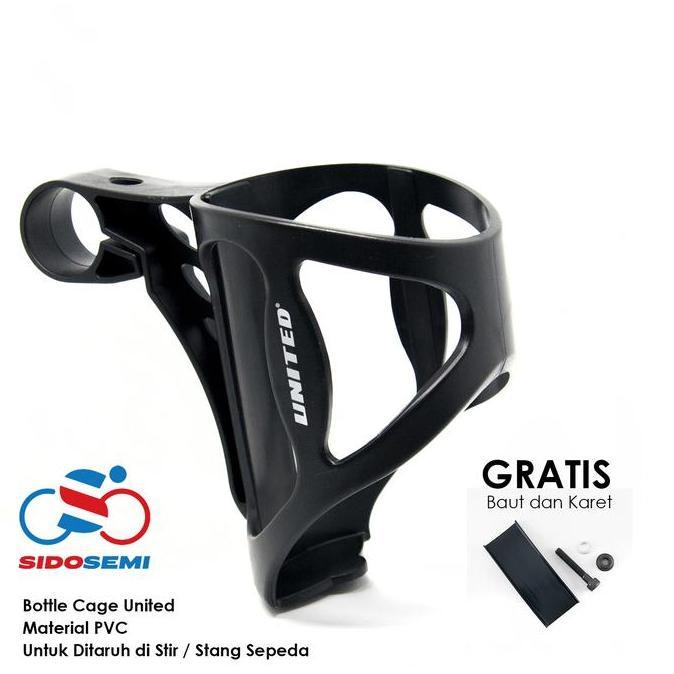 Promo Tempat Botol Minum Sepeda Lipat Seli Stir Bottle Cage Stir United Aksesories Sepeda COD