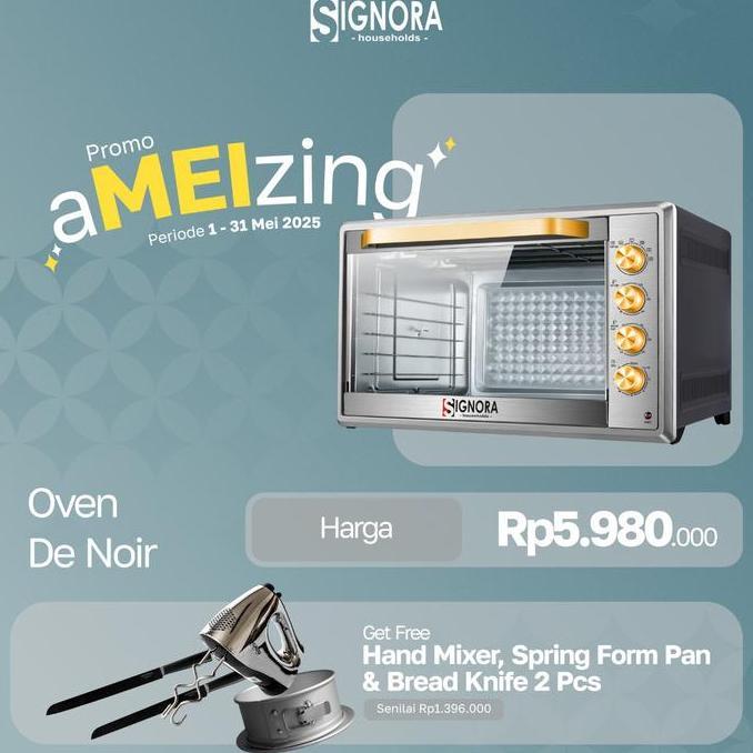 OVEN DE NOIR SIGNORA 150 Liter