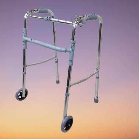 Walker Roda Lansia RMS Alat Bantu Jalan Lansia Ringan Dan Kuat