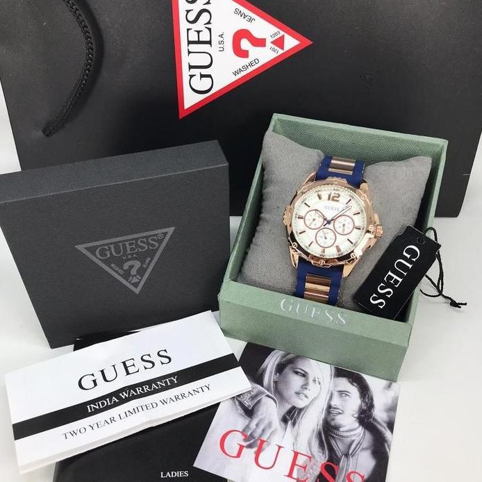 Ready GC GUESS U0234L1 BLUE 38MM ORI