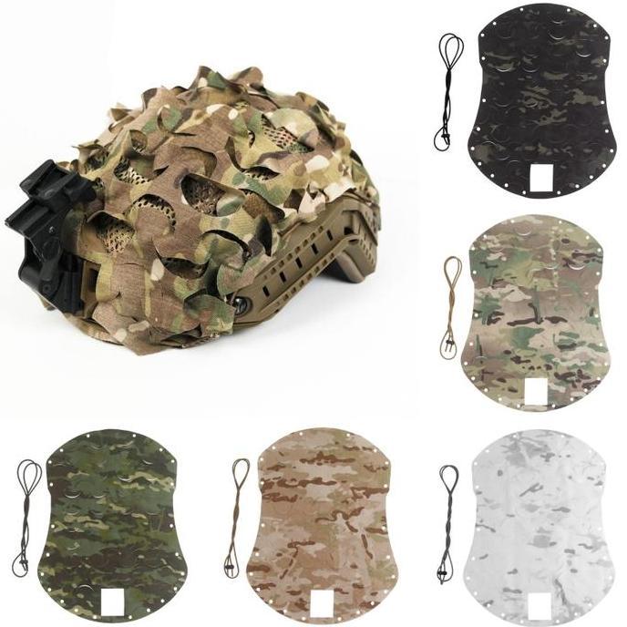 Wiji_boseee - One Hundred Concepts Repro Helmet Scrim Multicam Series Tactical Net Cover
