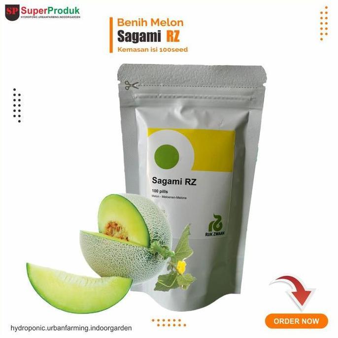 Terlaris Benih Melon Sagami Rz Kemasan 100 Seed