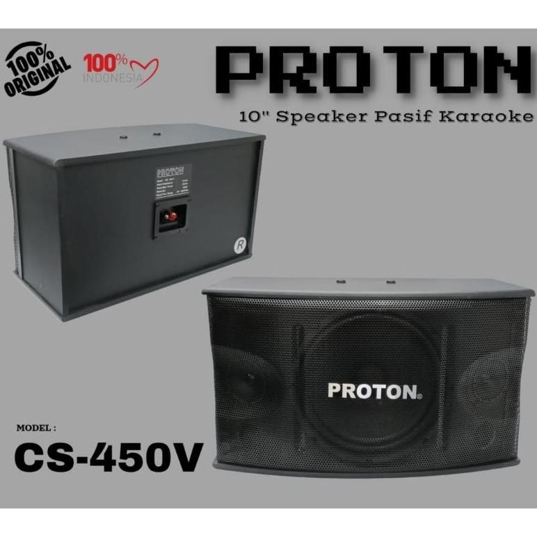 Speaker Pasif Karaoke 10 Inch Proton CS450V / CS 450V / CS 450 V